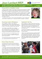 Jean Lambert MEP newsletter: Winter 2008/09_image